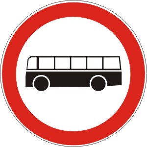 Zabrana saobracaja za autobuse