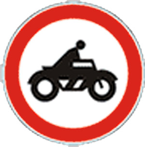 Zabrana saobracaja za motocikle 