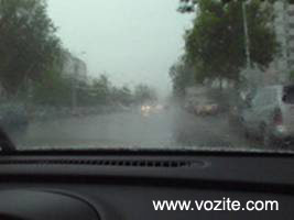 voznja po ki&scaron;i