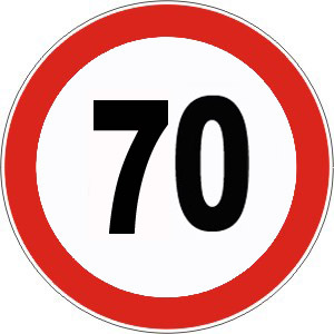 70km/h